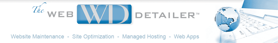 the Web Detailer