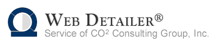 Web Detailer, Service of CO2 Consulting Group, Inc.